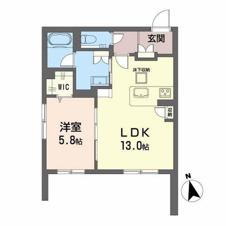 シャーメゾンプレミアス大津の物件間取画像